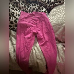 Lululemon sonic pink leggings